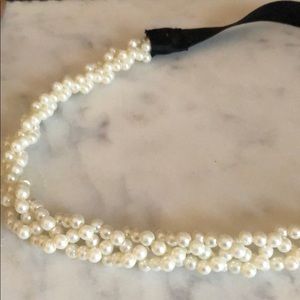 Pearl head band